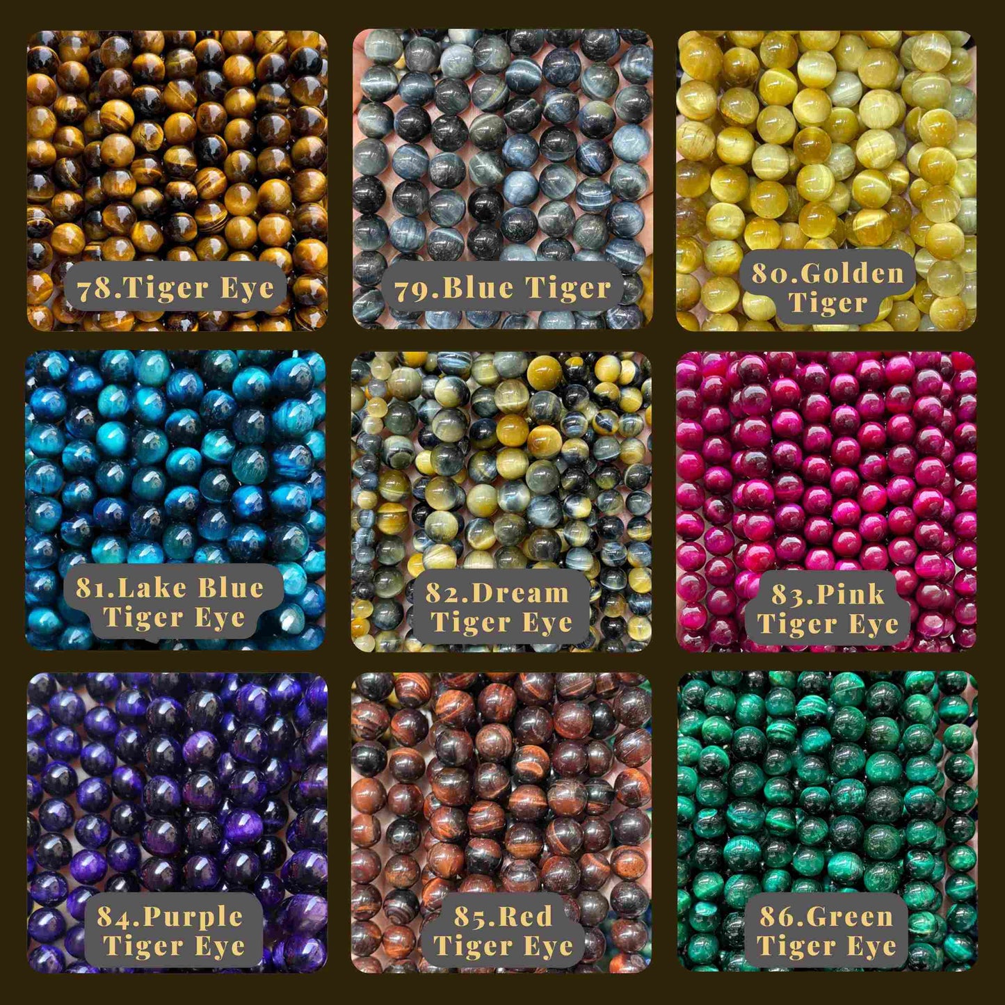 6MM Round Crystal Beads Collection