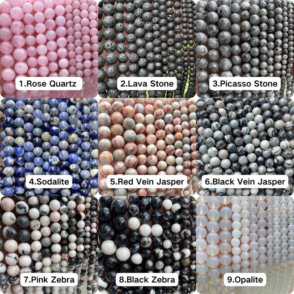 10MM Round Beads Collection