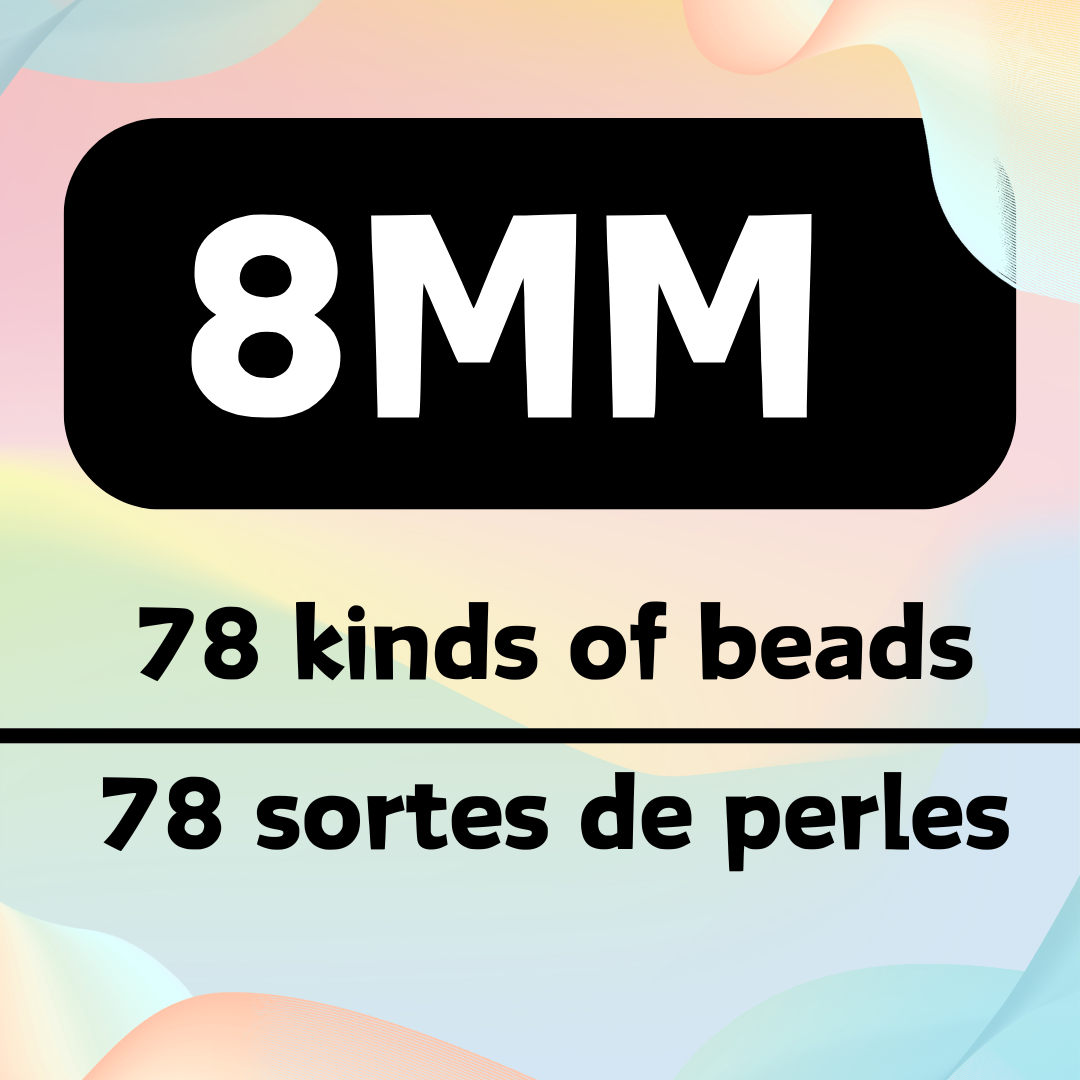 8MM Round Beads Collection