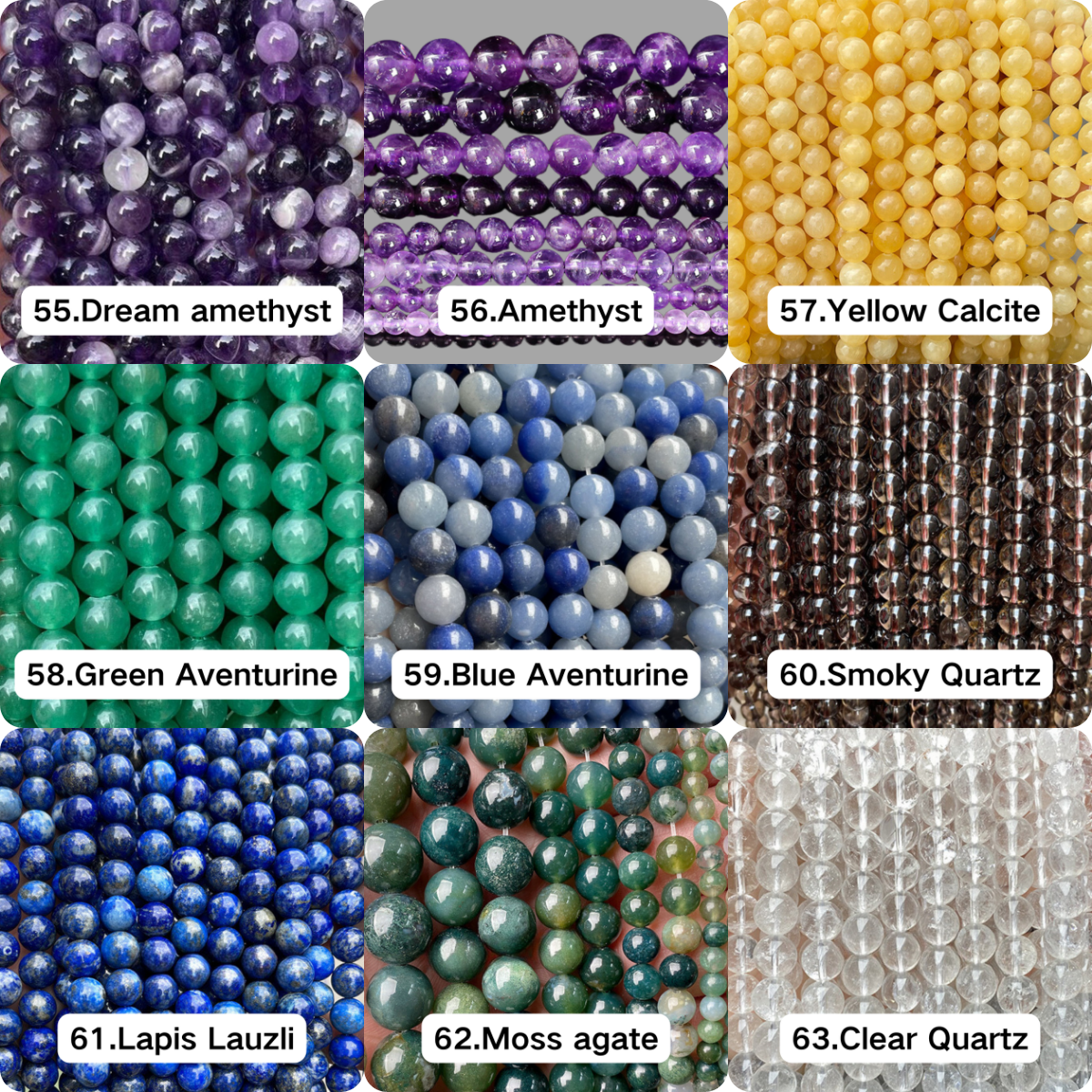 6MM Round Beads Collection