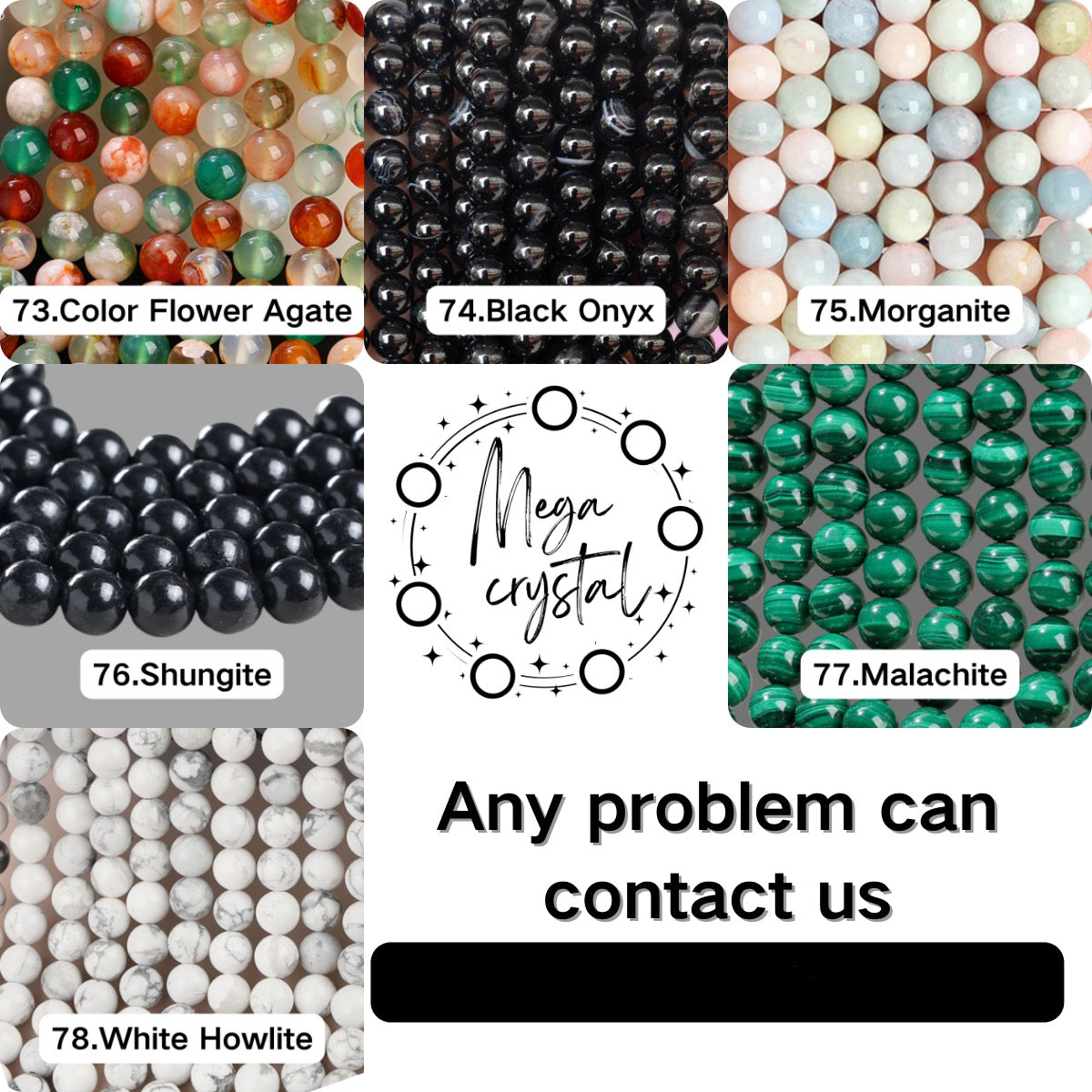 6MM Round Beads Collection