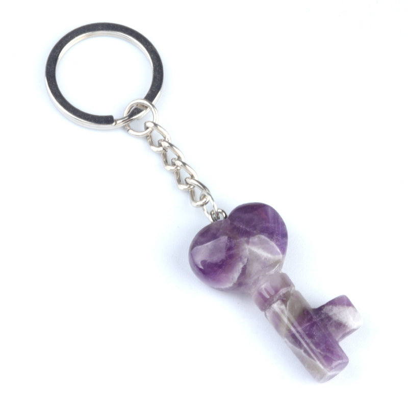 Cristal Porte Clef Coeur Clef-Ky1569